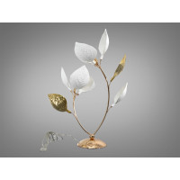 Настільна лампа золото 2 плафони кераміка Diasha 7238-2TGD