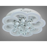 Стельова LED-люстра Diasha білий білий 60Вт пульт Diasha 2529WHdimmer
