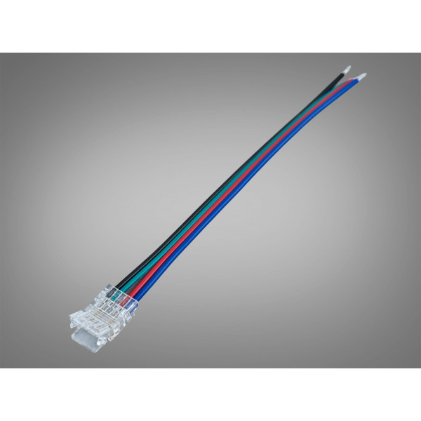 Конектор для RGB стрічки  Diasha PCON4pin/CAB-8mm-clear