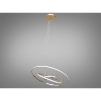 Люстра светодиодная кольца Diasha MD9079-3AG-600+400+200 dimmer