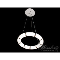 Люстра кольца Diasha MD2437-500WH dimmer 