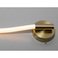 Модний світлодіодний світильник Мотузка, 10Вт, бронза Diasha 9600-GAB