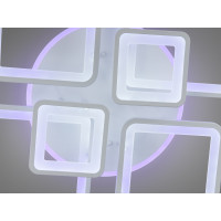 LED люстра в зал, 150W Diasha 8160/6WHLED3colordimmer