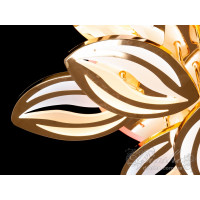 Лед люстры потолочные в зал Diasha 8092/6+3G LED 3color dimmer