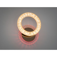 Світлодіодний світильник з кольоровою підсвіткою, 22W, хром Diasha 2203/1G