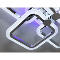 Світлодіодна люстра Серія 8060 хром з пультом димер і регулювання колірної температури Diasha A8208/4HRLED3colordimmer