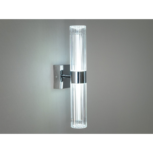 Сучасний настінний світлодіодний світильник бра, 5 Вт, хром Diasha F3018HR