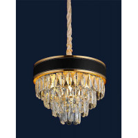Люстра с хрусталем Levistella 756PR1008-4+1 GD