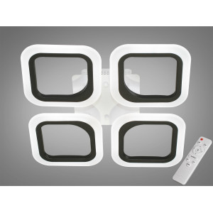 Лед люстра в спальню Diasha AS8060/4BK dimmer-2.4G