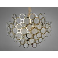 Люстра хрустальная подвесная в комнату Е14 Diasha 88011-500G