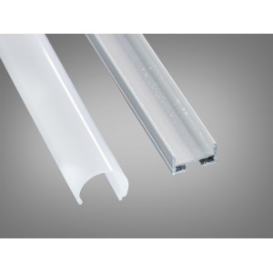 Профіль для LED стрічки, накладний Diasha PL-623R-2M