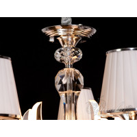 Люстра с абажурами в зал 25W Diasha 8329/5HR 4100K