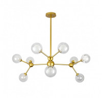 Люстра молекула в стиле лофт Levistella 7526083-9 GD Люстра молекула в стиле лофт Levistella 7526083-9 GD