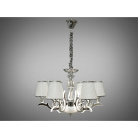 Люстра в спальню с ночником 24W Diasha 8329/6HR4100K