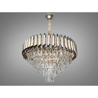 Люстра хрустальная 18 ламп Diasha 9001-600SGD+PB