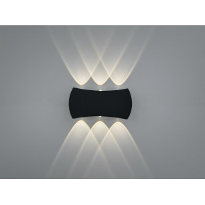 Фасадний LED світильник білий 4 промені 4 Вт Diasha DFB-8623-6BK