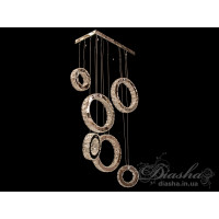 Хрустальная люстра кольца Diasha D6030