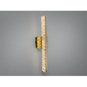 Настінне бра LED з кришталем золото 15 Вт Diasha D88011/B-450G