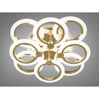 Светодиодная люстра в зал 110W Diasha A8022/4+4GLED3colordimmer