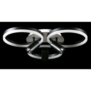 Светодиодная люстра L2466/3+3 LED (WHITE+BLACK) Splendid-Ray
1002570