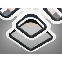 Светодиодная люстра в спальню Diasha A8060/4+4BKLED3colordimmer