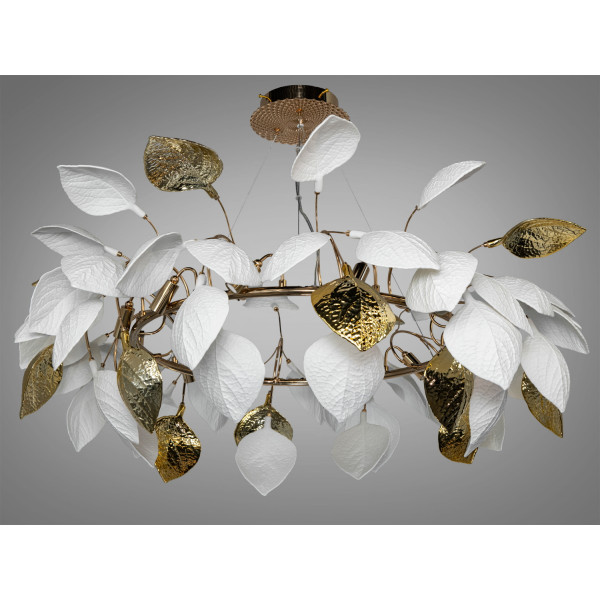 Підвісна люстра Diasha золото 12xE14 105 см Diasha 7238-12PRGD