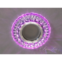 Точечные светильники с подсветкой Diasha 7325WH+PK 