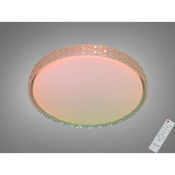 Люстра стельова Diasha Смарт біла RGB 70 Вт 12 м2 Diasha DB-8304/400RGB
