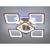Світлодіодна люстра смарт світильник з пультом, 85W, хром Diasha S8060/4+1GLED3colordimmer