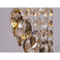 Светильник с подвесками цвета "шампань"Diasha 6016E GD-SP 