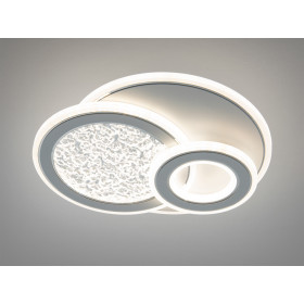 Стельова LED люстра біла 53Вт CCT три модулі Diasha 12531