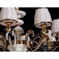 Люстра в зал с подсветкой лед 40W Diasha 8316/8 3000K