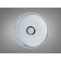 Смарт LED люстра біла 80 Вт RGB з Bluetooth Diasha DB-8308/500RGB+MP3
