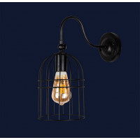 Бра сетка в стиле loft Levistella 756WPR106F3-1 BK