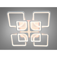 LED люстра с пультом 150W Diasha 8060/4+4WHLED3colordimmer