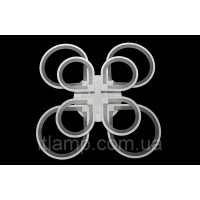 LED люстра Linisoln 8883/4+4 dimmer