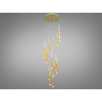 Лед люстра в зал 60W Diasha 3002/15