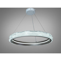 Підвісна люстра LED Diasha шампань з пультом 66 Вт Diasha MD3528/600CG