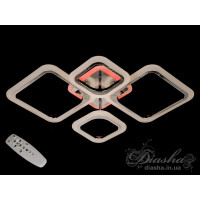 Светодиодная люстра потолочная в спальню Diasha A8060/2+2HR LED 3color dimmer 