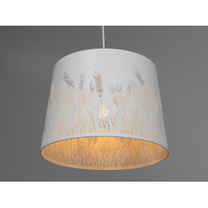 Тематичний світильник підвіс в стилі Лофт "Поле", білий світильник Diasha 8390-1WH