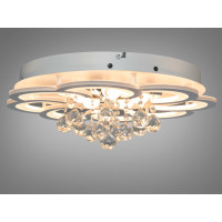 Стельова LED-люстра Diasha білий білий 60Вт пульт Diasha 2529WHdimmer