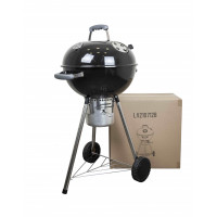 Гриль мангал барбекю угольный с крышкой LV 210712B