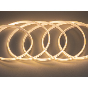 СОВ LED стрічка 220в, 288 шт/м, герметична, 10мм, теплий Diasha P220CL-COB-288-WW-65-10