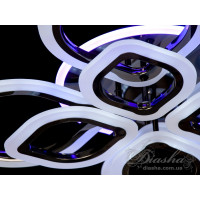 Cветодиодная люстра Diasha A8073/4+4BHR LED 3color dimmer 
