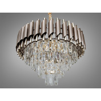 Люстра хрустальная 9 ламп Diasha 9001-500CF+SGD
