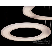 LED люстры подвесные Diasha 7146/3WH  