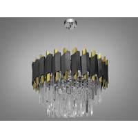 Хрустальная люстра в современном стиле Diasha 82209/500G+BK