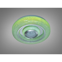 LED стельова люстра біла 45 Вт з Bluetooth колонкою Diasha DB-8314/300RGB+MP3