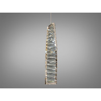 Дизайнерський світлодіодний світильник підвіс, 15 Вт, золото Diasha 531/1D-400G