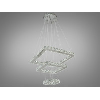 Светодиодная люстра декоративная  40W Diasha 7262W/400+280+160